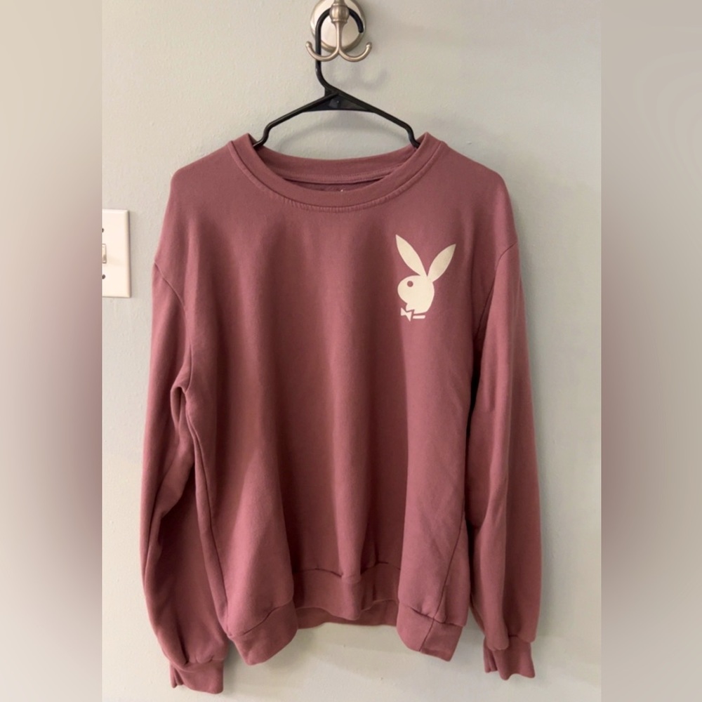 Medium Mauve Playboy Bunny Sweatshirt